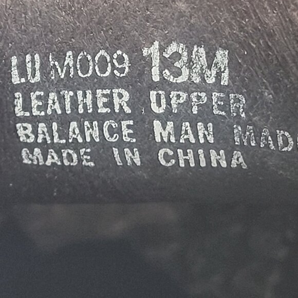 Vintage Y2K London Underground Men's Black Brogue Lace Up Shoes US Size 13M - Picture 8 of 8